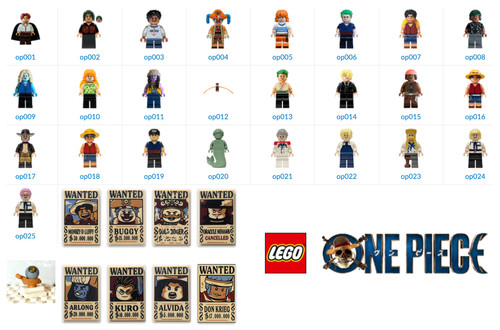 Lego one piece figuren - lego,