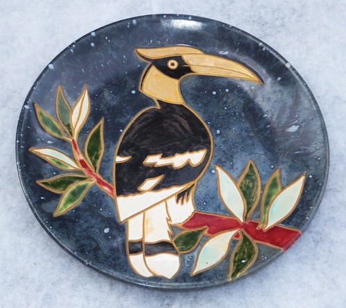 Wandteller vogel 27 cm - wandteller,