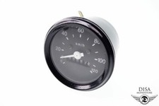 60mm tacho schwarz tachometer - 60mm,