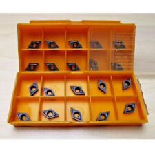 20tlg. DCMT070204 YBC205 Wendeplatten Wendeschneidplatten für Drehmeißel Drehen