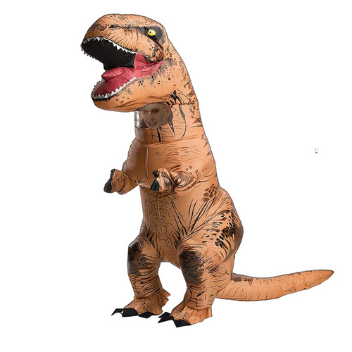 Aufblasbares rex dinosaurier - t,