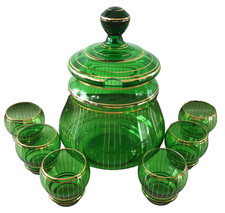 Bowle Set Service Bowletopf 6