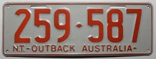 Nummernschild aus australien - nummernschild,