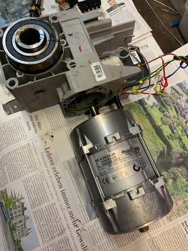 Hanning getriebe rolltor motor - hanning,