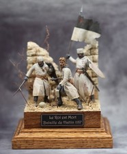 Diorama Figuren Templer Frank