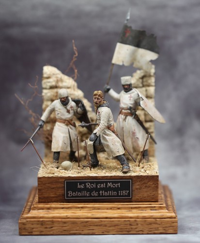 Diorama figuren templer frank - diorama,