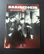 Rammstein Live aus Berlin Promo Schild Sehnsucht Herzeleid Seemann Konzert 1998