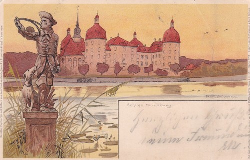 1898 litho deutsches - 1898,