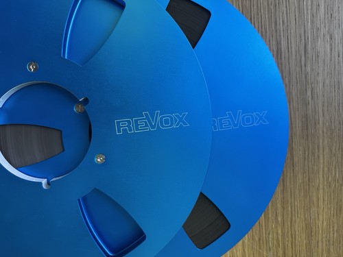 Revox tonbandspule alu - revox,
