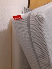 Polsterbett mit Höhenverstellbaren Kopfteil und Matratze 140×200 cm