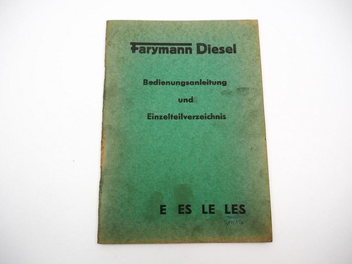 Orig farymann diesel es - e, le
