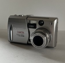 Olympus Camedia C-60 Zoom Digitalkamera 6.1 MP silber Geprüft 