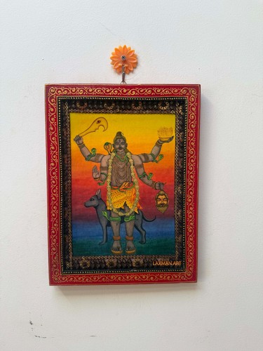 Vintage kaal bhairav bild - kaal,
