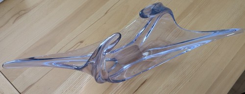 Vintage kunstglas schale - kunstglas,