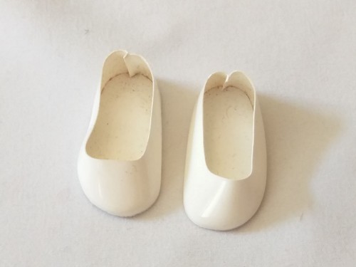 Alte puppenschuhe länge ca - ,