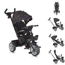 B-Ware Byox Tricycle Space 3 in 1 Dreirad Getränkehalter, Korb, EVA-Räder bunt