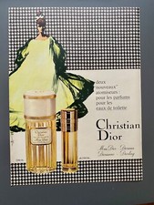 Christian Dior Parfum Miss Dior Paris Eau de 1966 Vintage Ad Werbung Reklame