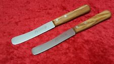 H. Herder Buckelsmesser 2 Varianten Olive Frühstücksmesser Küchenmesser