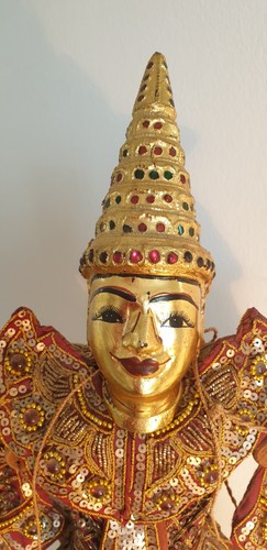 Prunkvolle burma marionette - prunkvolle,
