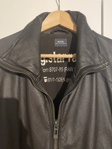 Star leather lederjacke - g-star,