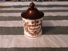 alte Porzellan Deckeldose