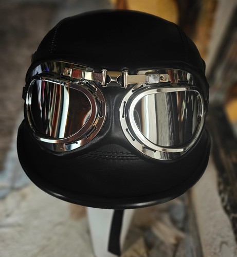 Chopper helm biker - chopper, mit
