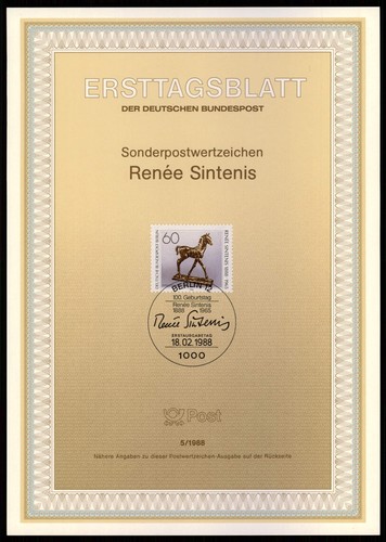Berlin etb ersttagsblatt - etb,