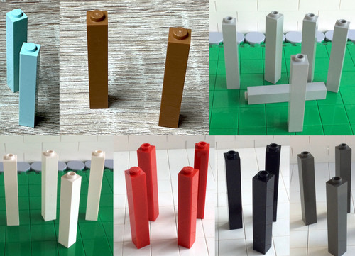 Lego stein säule 1x1x5 - lego,