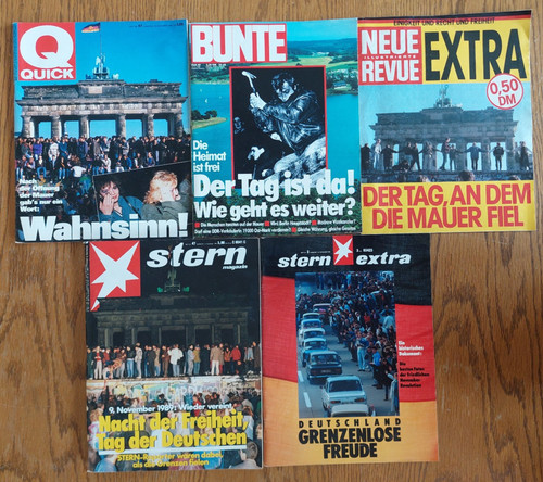 Mauerfall 1989 konvolut - mauerfall,