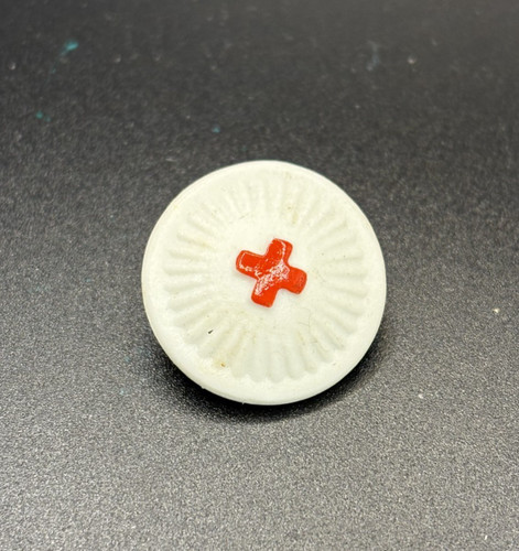 Pin german red cross - pin, cross;