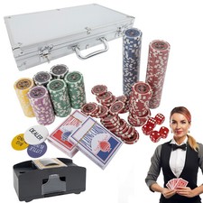 Profi pokerkoffer 300 chips - pokerkoffer,