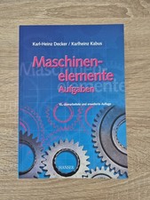 Maschinenelemente - Aufgaben
