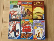6x Minispiel - Sammlung Paket Konvolut Kinderspiele Familienspiele Reisespiel