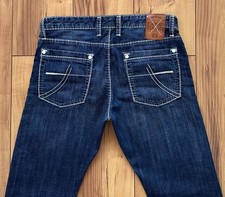 100%ORIGINAL CAMP DAVID ROBIN SLIM FIT JEANS GR. W31 L32 BLAU DICKE NÄHTE