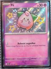 1x Pokemon Karte Pii Shiny