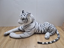 Weißer Tiger Kuscheltier XXL ca. 110 cm, Stofftier, Stofftier