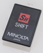 Minolta Automatic Program Shift Card für Dynax 9xi 7000i