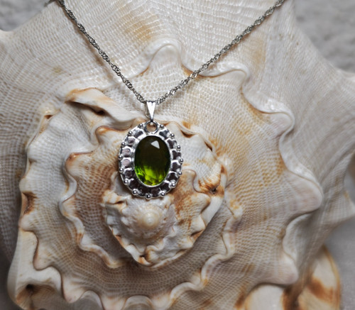 Peridot edelstein anhänger - peridot,