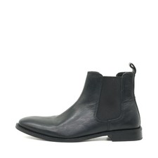 ASOS Damen Chelsea Boots Stiefelette Schwarz Echtes Einstieg Essentials EU 38