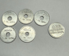 6 Wertmarken Miele WM T. Nr.16059 für Münzautomat Münzer Wertmarke Waschmarke #8