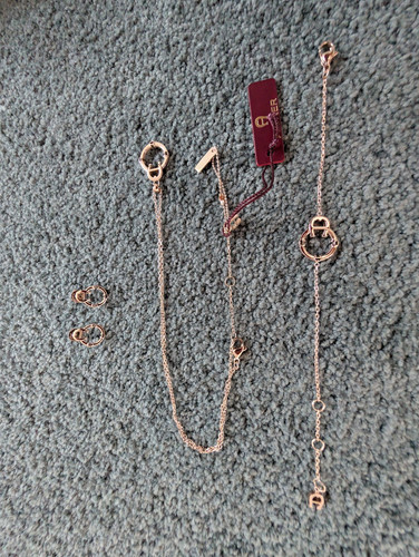 Aigner schmuckset halskette - schmuckset, (halskette
