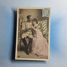 Militär Schätzchen Postkarte