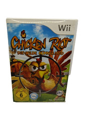 Chicken Riot Die wilde Hühnerjagd Nintendo Wii Spaßiges Action-Spiel Top Zustand