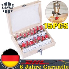 15 tlg Set 6.35 mm Schaft