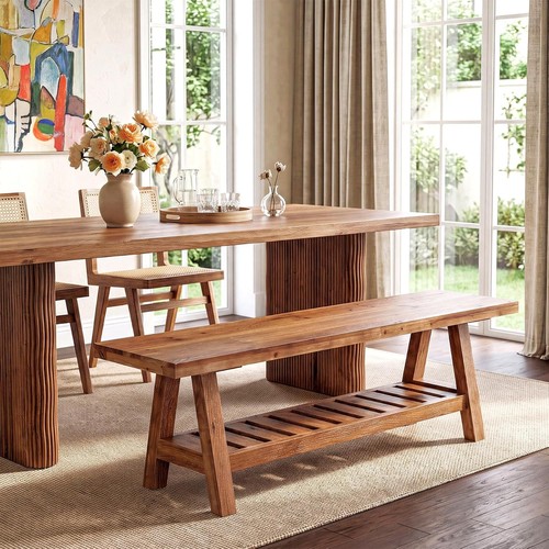 Massivholz sitzbank 140cm - massivholz,