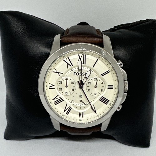 Fossil grant fs4735 men brown - fossil,