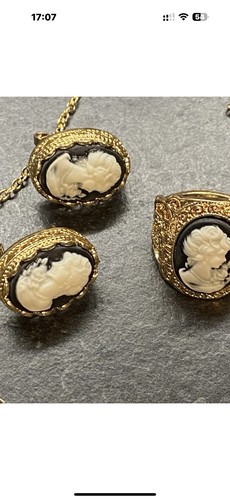 Gemme cameo schmuckset ring - gemme,