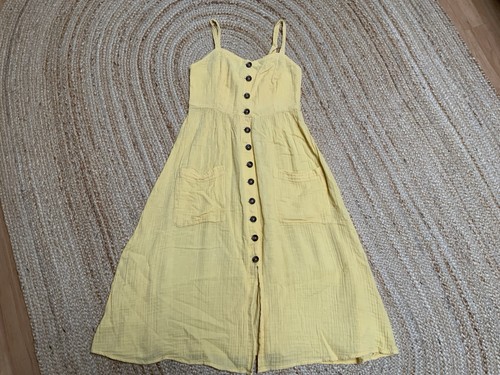 Neu sonnengelbes trägerkleid - neu,