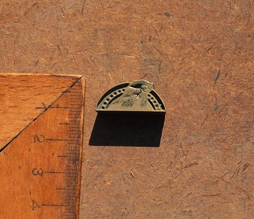 Vogel messingornament - vogel,