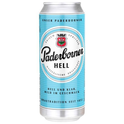 Paderborner hell 0 5l - paderborner, 0,5l